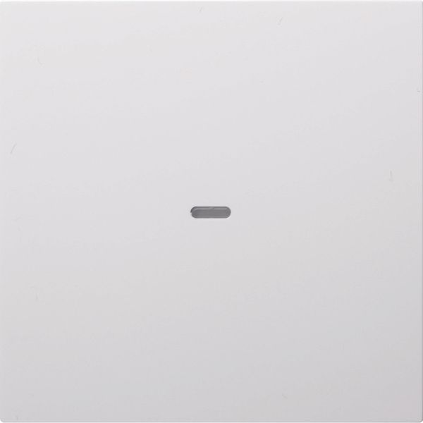 Cover for 1gang for push-button module, clearlens, S.1/B.3/B.7, p. whi image 3