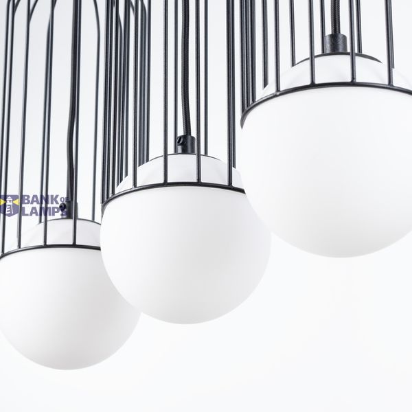 Pendant lamp BRINA 3L black image 15
