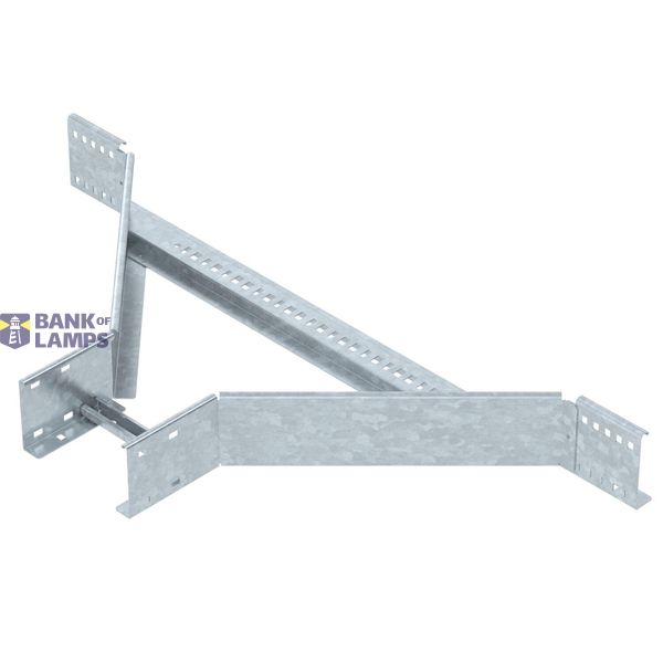 Add-on tee for cable ladder 110x200 Steel Hot-dip galvanised zinc image 1