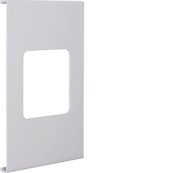 Pre-cut lid 1gang, FB 60190, light grey image 1