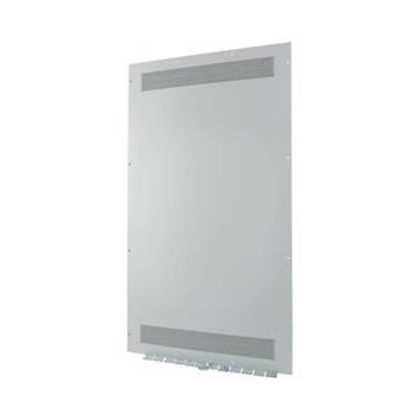 XTSZFFPV31-W1100 Front plate (section high), ventilated, W=1100mm, IP31, grey image 2