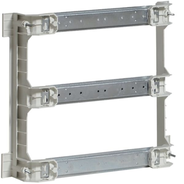 Support with DIN rail, VF318 image 1