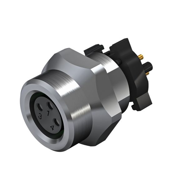 Built-in plugs, M8, Mounting thread: M10, Number of poles: 3, Strand / cable length: image 1