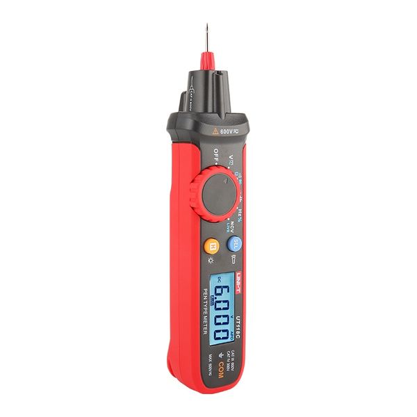 Pen Type Digital Multimeter AC/DC 600V;  60MΩ; 60.00mF; 999.9kHz; Display count: 6000; Duty cycle; NCV/Live test; TRMS; Diode & Continuity; image 1