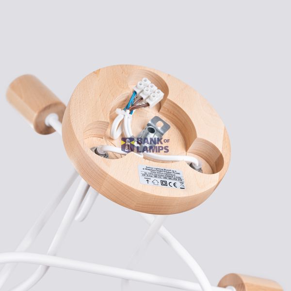 EMBER 3 WHITE CHANDELIER image 9