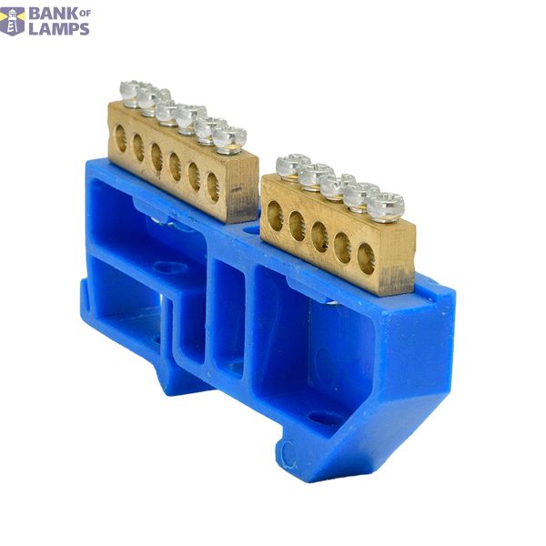 Terminal strip TH 35-5B/N image 1