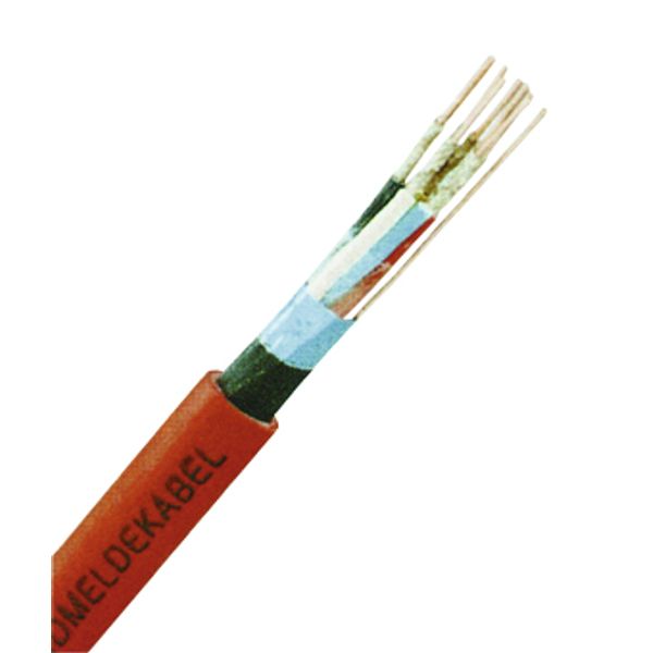 Fire Alarm Cable JE-H(ST)H 4x2x0,8 E30 BMK red, halogenfree (The price is shown without markup on metals. Request a quote for accurate information) image 1