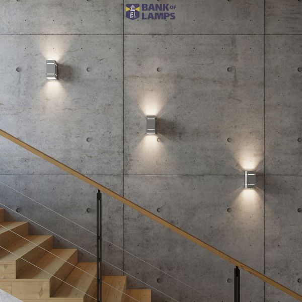 WALL LAMP BLOCCO GREY G9 1X40W IP20 image 6
