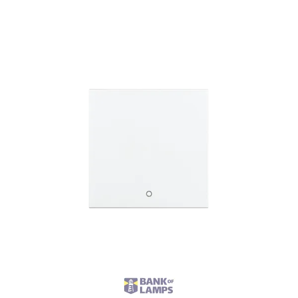SWITCH BUTTON 2 POLES WHITE 20-PACK image 1
