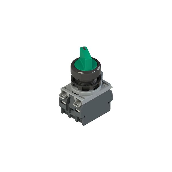 Complete unit with illuminated 4 positions selector, fixing adapter and contacts image 1