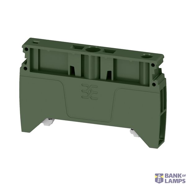 End bracket, Miscellaneous, black, TS 35, V-2, WEMID GF 30, Width: 8 m image 1