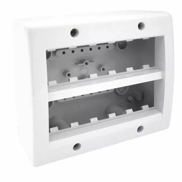 WALL MOUNT.ENCLOS.IP40 12M.RAL9016 image 1