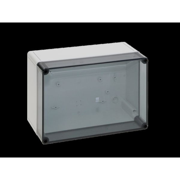 PK Polycarbonate enclosure, WHD: 254x180x111 mm image 2