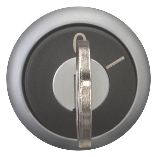 M22-WS-MS2 Key-operated actuator, momentary, 2 positions, MS2, Key withdrawable: 0, Bezel: titanium image 3