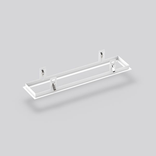 Recessed frame L 626 B 141 H 2 HEL 94 colour: white image 1