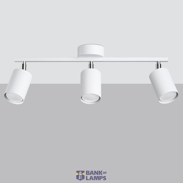 CEILING LAMP LEMMI 3 WHITE GU10 3X40 IP20 image 6