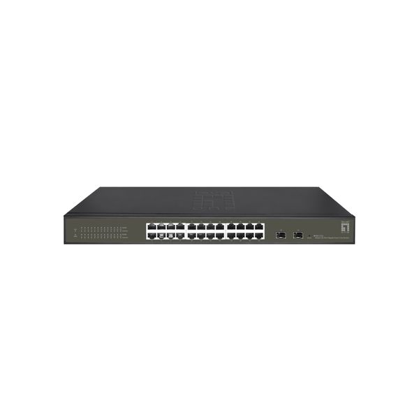 Switch Smart Lite 24xRJ45 10/100/1000 + 2xSFP, 19" image 1