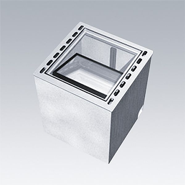 CONT3 12L REC BOX GL 40x40x45 5421C3S - Recessed box image 1