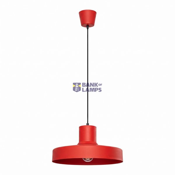 Pendant lamp BILO red image 2