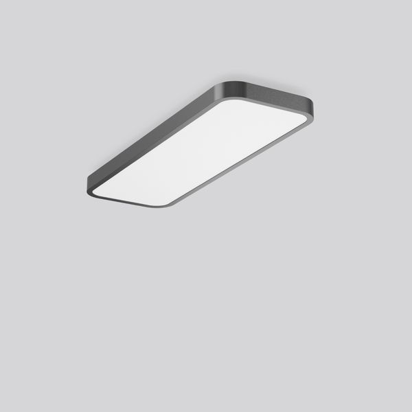 TRIONA rectangle, 52 W, 6650 lm, 840, anthracite, DALI Ceiling and wal image 1