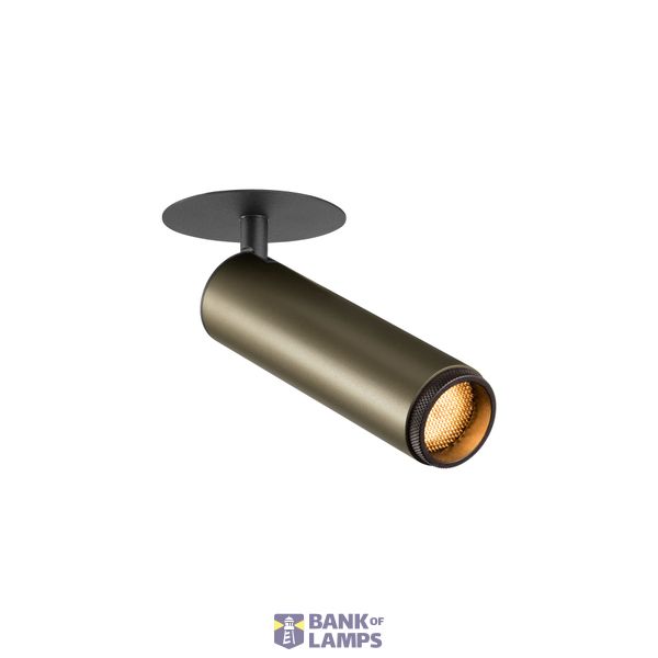 GRIP! M, recessed CL, PHASE, 2700K, 42ø, IP20, cyl, cu/bl image 1