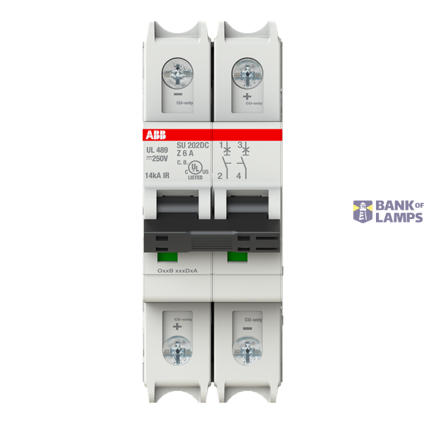 SU202DC-Z6 Miniature Circuit Breaker image 1