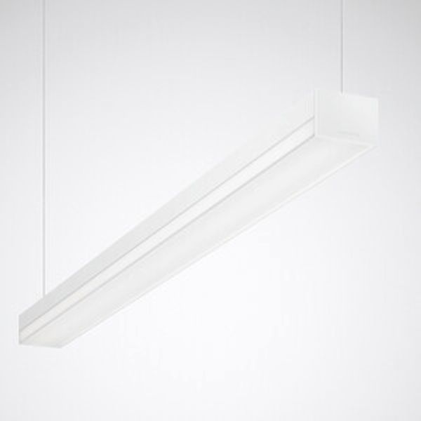 Suspended luminaires Solvan Flow H Prisms White rectangular ETDD 47W 6300lm Wide reduced glare UGR19 (W19) IK03 3 SDCM 7358251 image 1