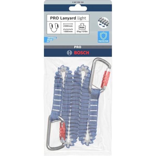PRO Lanyard Light, 6Kg, Dual Carabiner image 3
