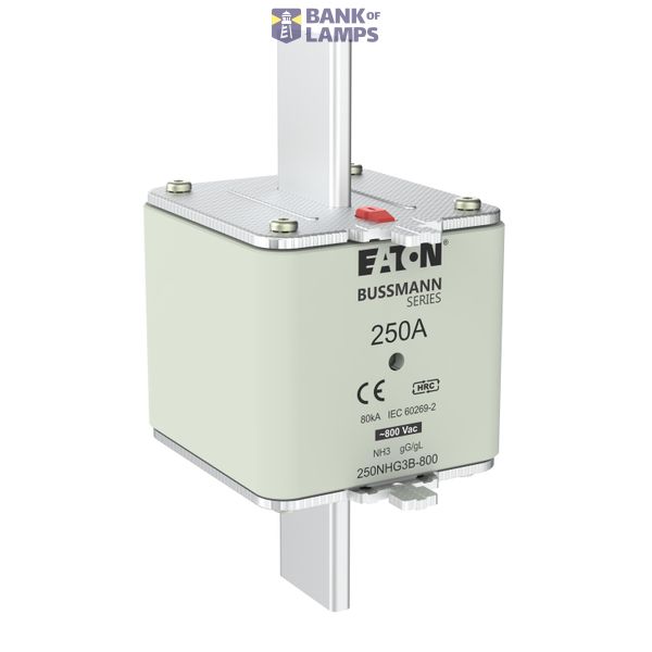 Fuse-link, LV, 250 A, 800 V AC, NH3, Class gG/gL image 5