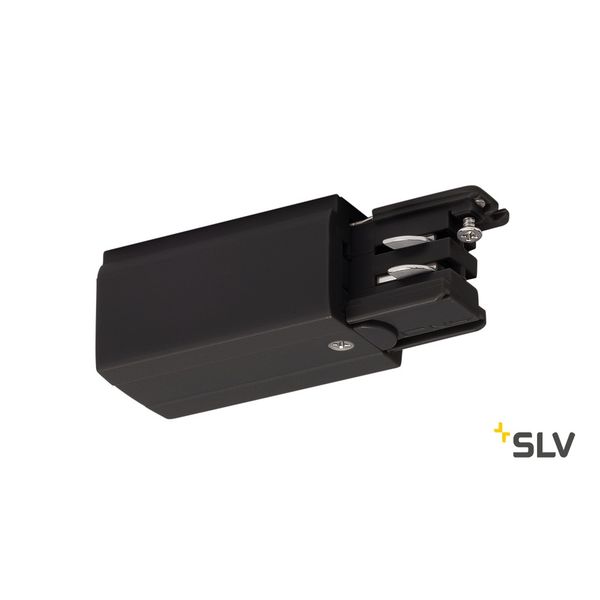 Feed-in for S-TRACK 3-phase track, R-version, black  image 2