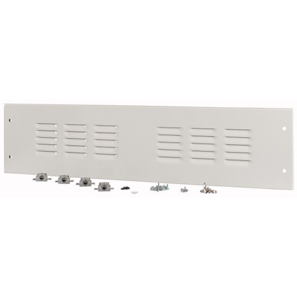 XTSZCSV4-H250W1000 Section wide cover, HxW=250x1000mm, IP42, grey image 1