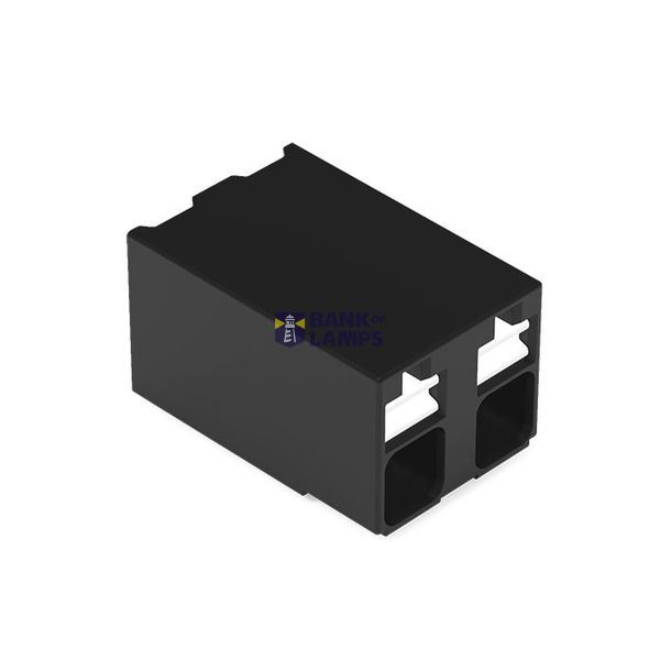 SMD PCB terminal block push-button 1.5 mm² black image 2