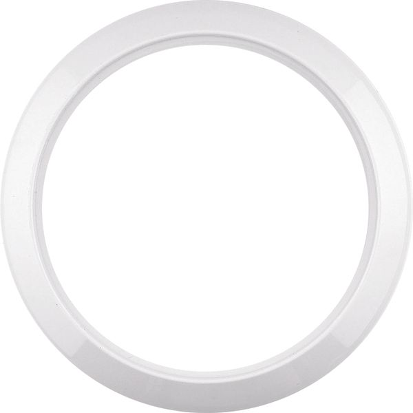 Frame 1gang Serie 1930 polar white image 1