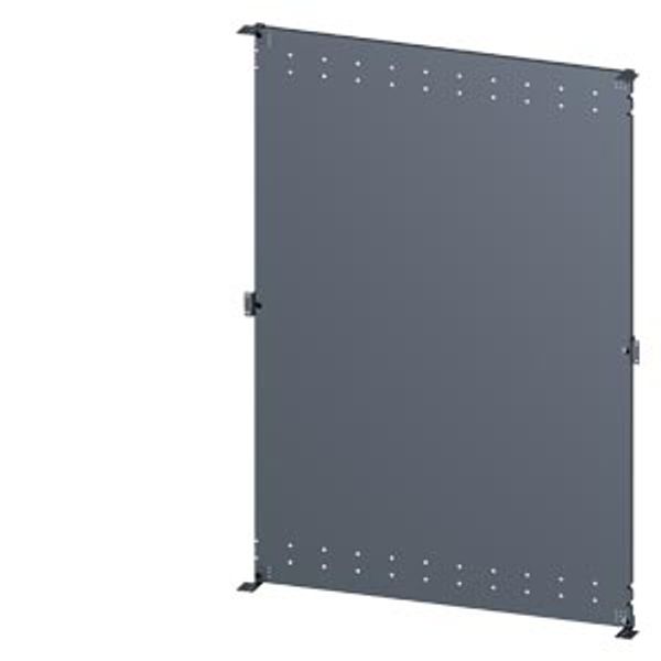 SIVACON, mounting plate, for cabinet rear panel, perforated, H: 1800 mm, W: 1200 mm, zinc-plated image 1