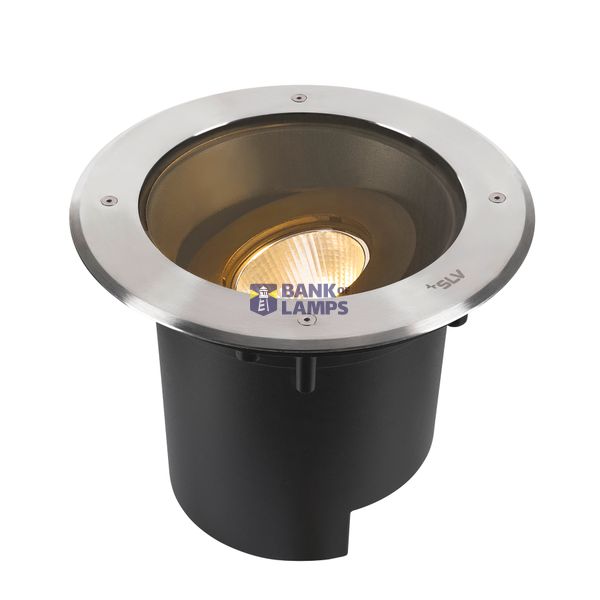 DASAR® XL,round cover 24° 3000K incl. DALI driver stainless steel image 3