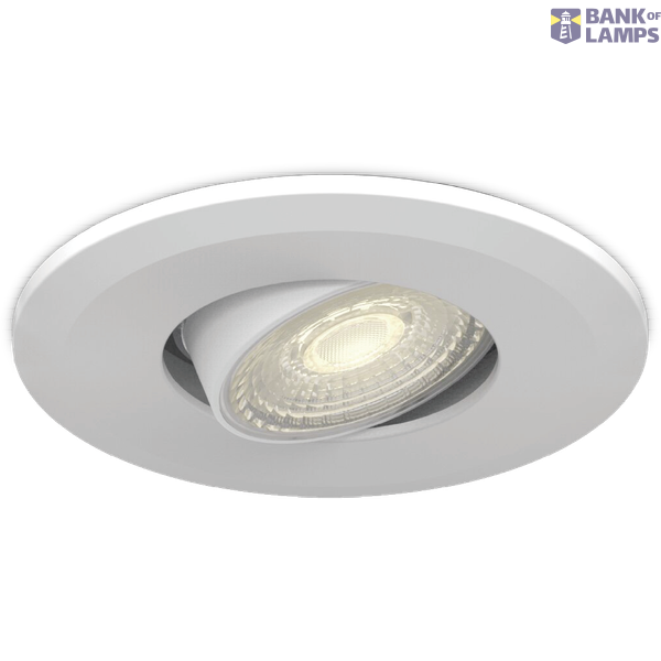Mauna 3 Tilt Fire-rated Downlight 4.5/6(De.)W 4CCT Switch White image 1