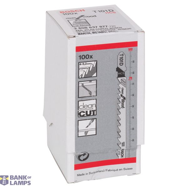 Jigsaw blade T 101 D Clean for Wood 100 pcs. image 2