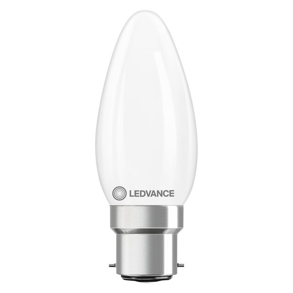 LED CLB40 3.4W 827 FILFR B22D P LEDV image 1