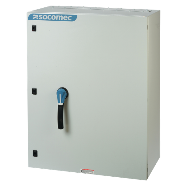Manual transfer switch SIRCOVER I-0-II 3P+N 1250A in steel enclosure image 2