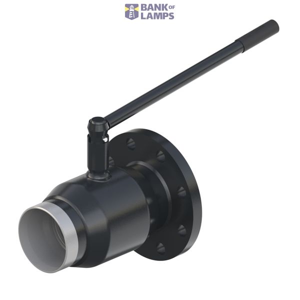 Ball valves, JIP-FW, RB, Handle, Reduced Bore, PN 16, DN 125, Flange / Welded image 1