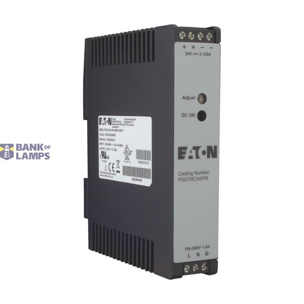 Power supply unit, Single-phase, 90 - 264 V AC / 24 V DC, 3.125 A, 75  image 6