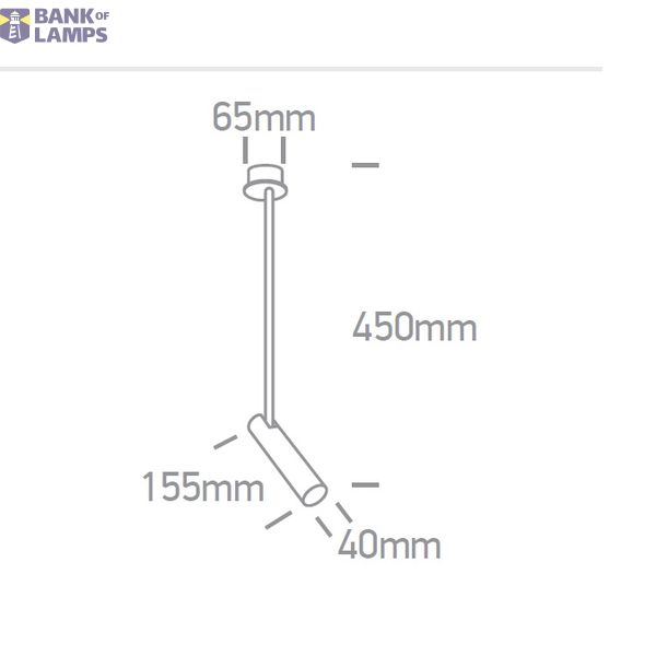 WHITE COB 12W WW 36deg IP20 350mA ADJUSTABLE DARK LIGHT image 2