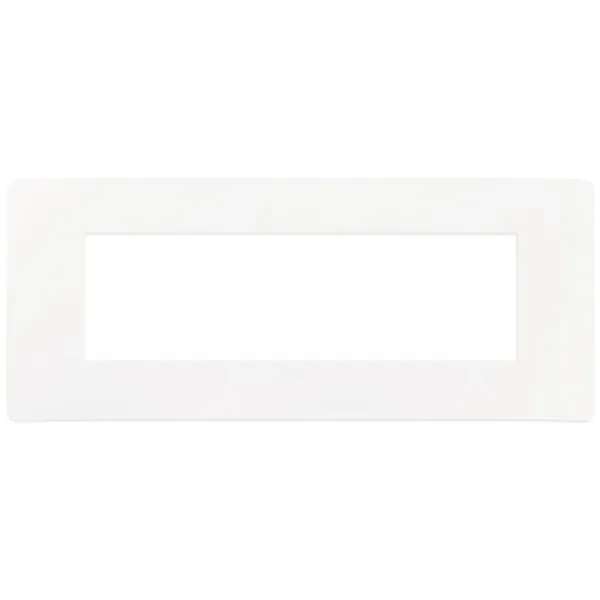 Plana Up 7M cover plate, matt white image 1