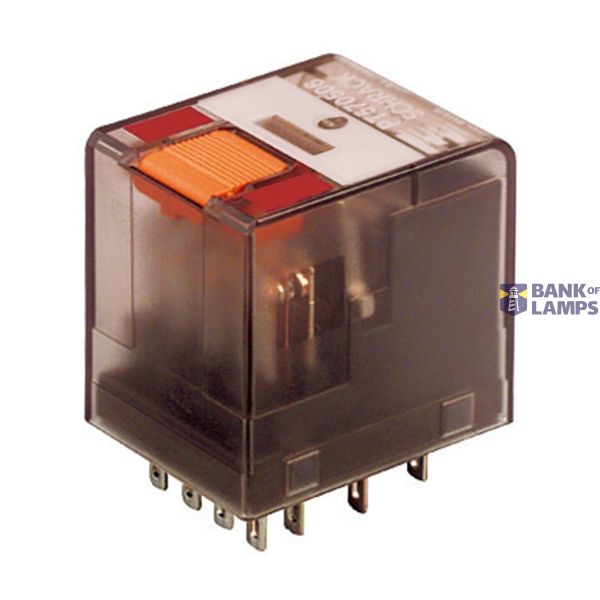 Plug-in Relay 14 pin 4 C/O 6VAC 6A, series PT image 1