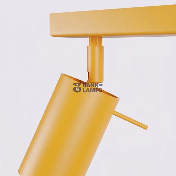 Ceiling lamp RING 6L yellow image 7