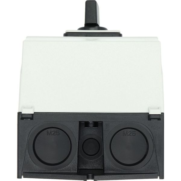 T3-3-8401/I2 Reversing switches, T3, 32 A, surface mounting, 3 contact unit(s), Contacts: 5, 60 °, maintained, With 0 (Off) position, 1-0-2, Design number 8401 image 58