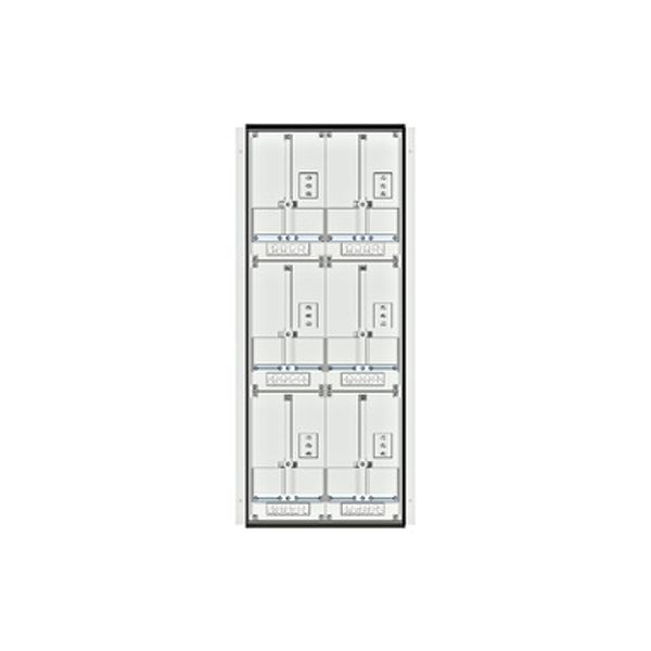 Meter box insert 3-rows, 6 meter boards / 24 Modul heights image 1
