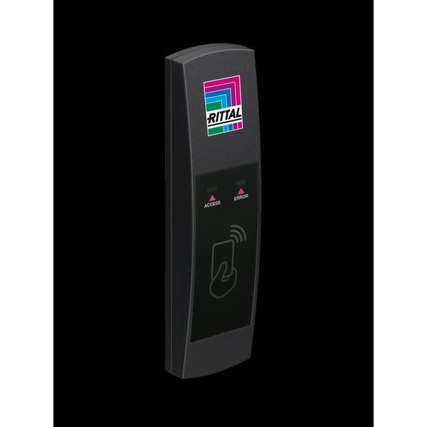 CMC III Transponder reader VX, RAL 9005 image 1