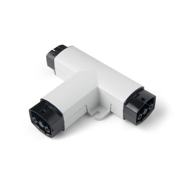 Distribution block T-distributor 2-p 32A, power image 1