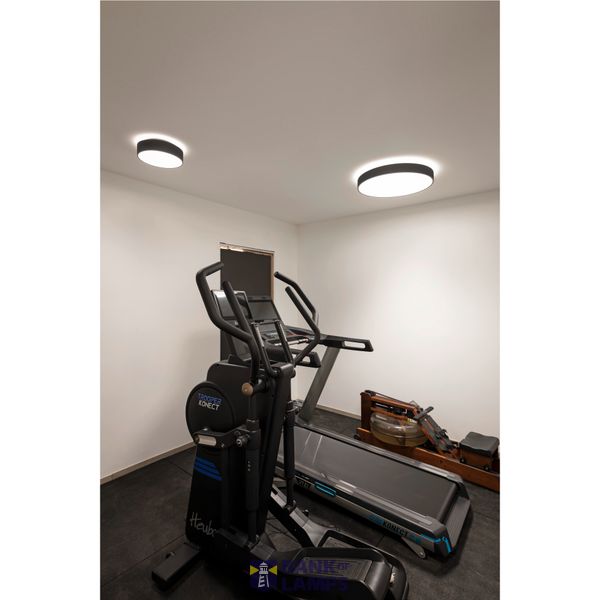 MEDO® 30, wall- and ceiling-mounted light, round, 2700/3000/4000K, 12W, trailing-edge phase, 110°, black image 3